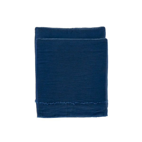 Laguna Armless Swivel Chair - Cassidy Indigo