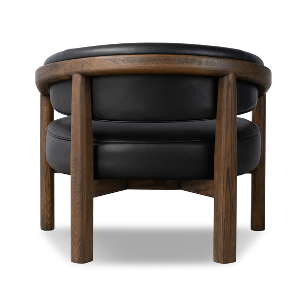 Marlene Chair - Black Leather