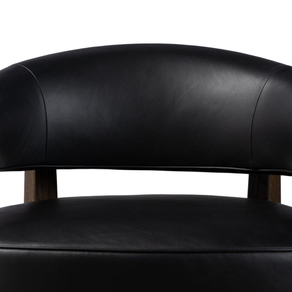 Marlene Chair - Black Leather