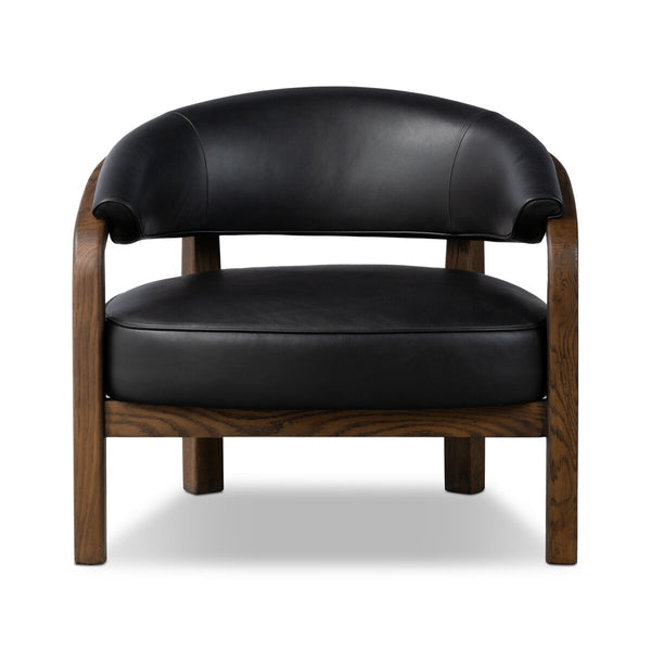 Marlene Chair - Black Leather