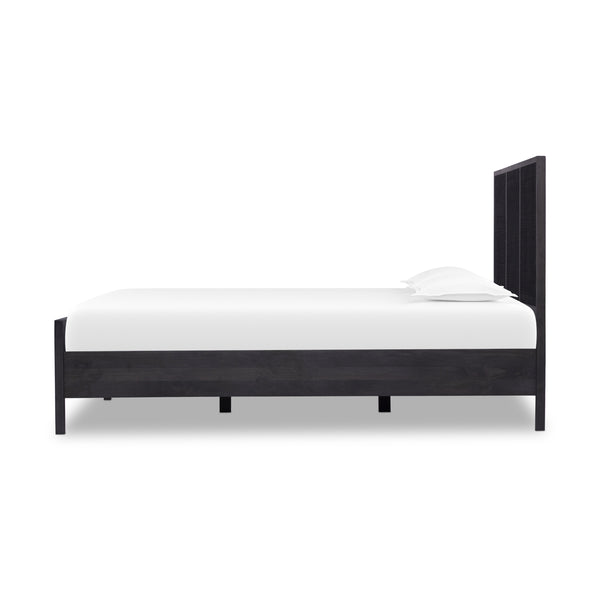 Melbourne Bed - Black Wash