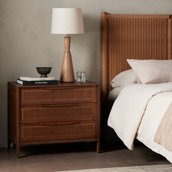 Melbourne Large Nightstand - Brown