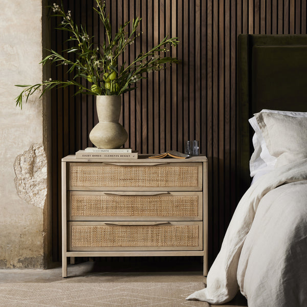 Melbourne Large Nightstand - Natural