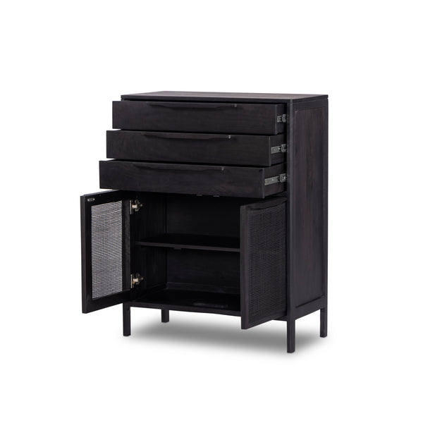 Melbourne Tall Dresser - Black