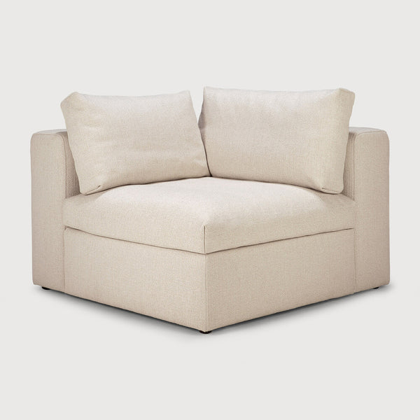 Mellow Modular Sofa Sectional - Off White Eco Fabric