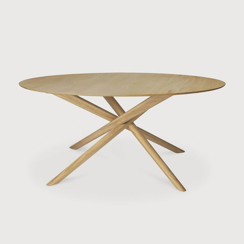 Mikado Dining Table - Round - Oak