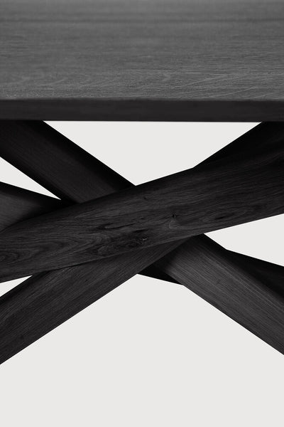 Mikado Dining Table - Rectangle - Oak Black