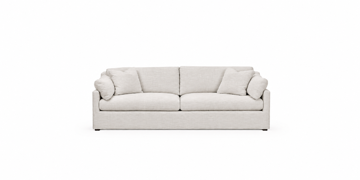 Leanne 95" Sofa - Warm Ecru
