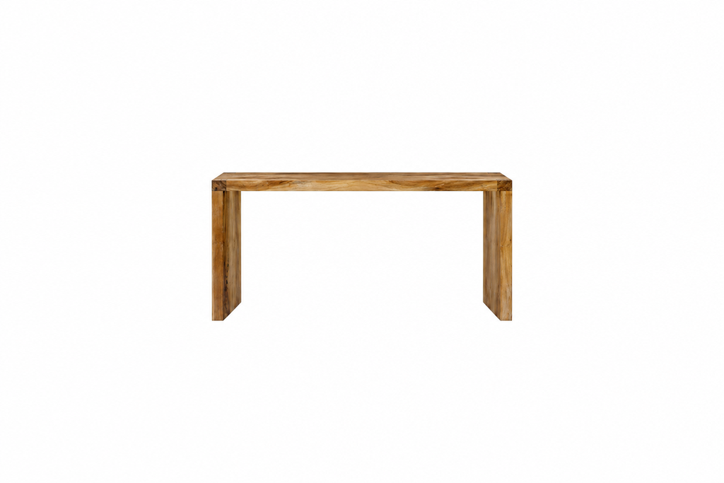 Reclaimed Teak Dovetail Console