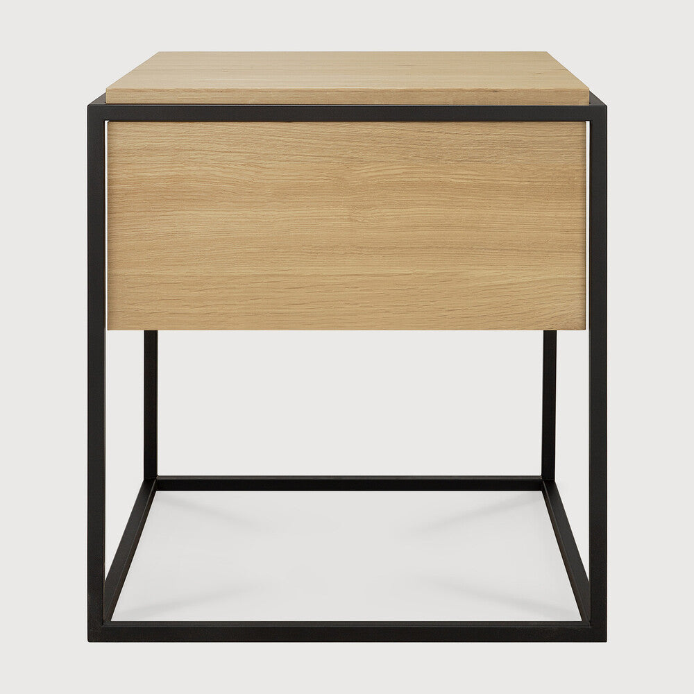 Monolit Bedside Table - Oak