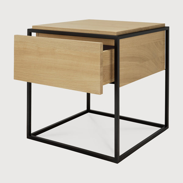 Monolit Bedside Table - Oak