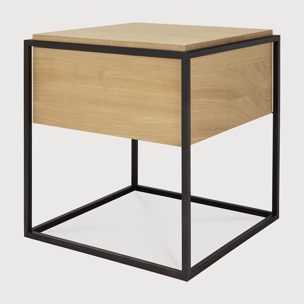 Monolit Bedside Table - Oak