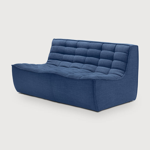 N701 Modular Sofa Sectional - Blue Fabric