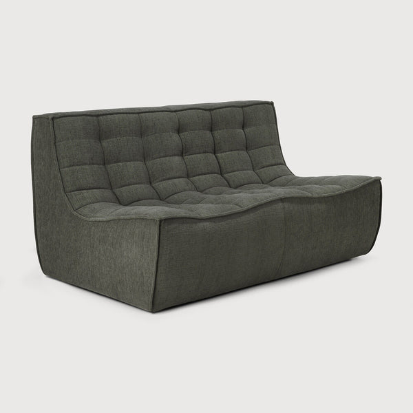 N701 Modular Sofa Sectional - Moss Eco Fabric