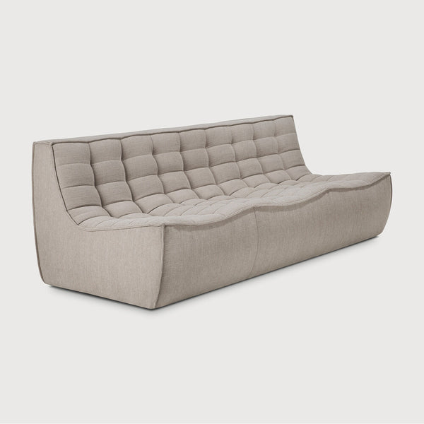 N701 Modular Sofa Sectional - Ecru Eco Fabric