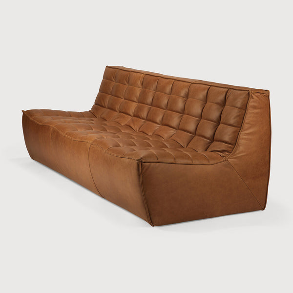 N701 Modular Sofa Sectional - Old Saddle Leather