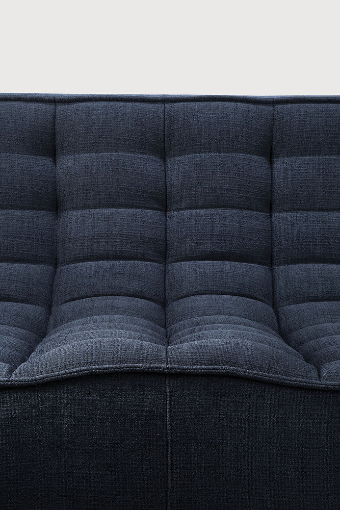 N701 1 Seat/ Armless Chair - Graphite Eco Fabric