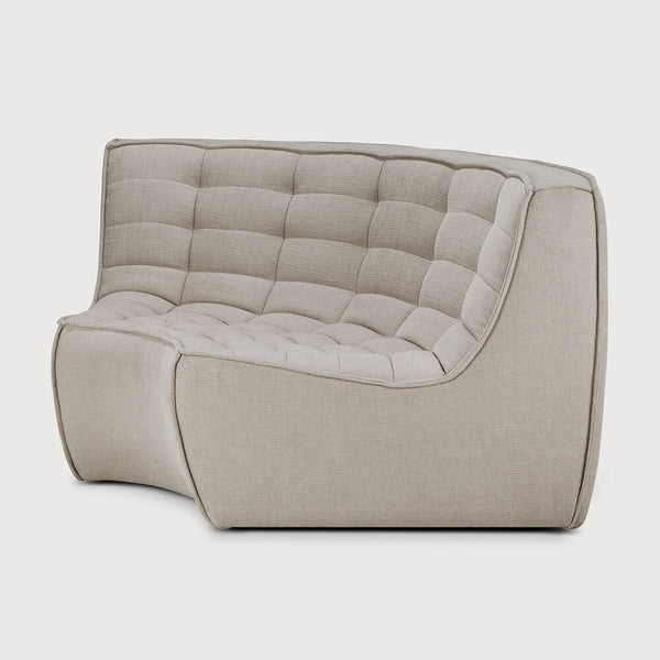 N701 Modular Sofa Sectional - Ecru Eco Fabric