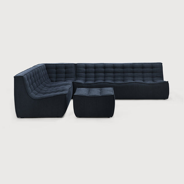 N701 Modular Sofa Sectional - Graphite Eco Fabric