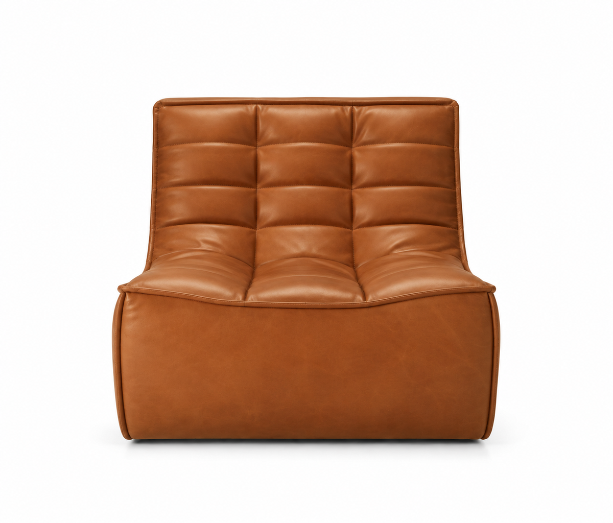 N701 1 Seat/ Armless Chair - Old Saddle Leather