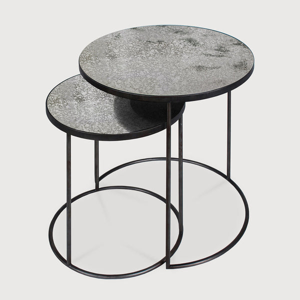 Nesting Side Tables - Clear