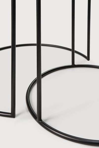 Nesting Side Tables - Charcoal