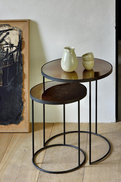 Nesting Side Tables - Bronze Copper