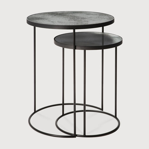 Nesting Side Tables - Clear
