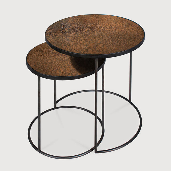 Nesting Side Tables - Bronze Copper