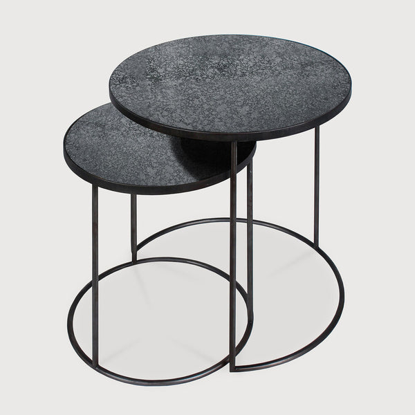 Nesting Side Tables - Charcoal