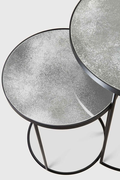 Nesting Side Tables - Clear