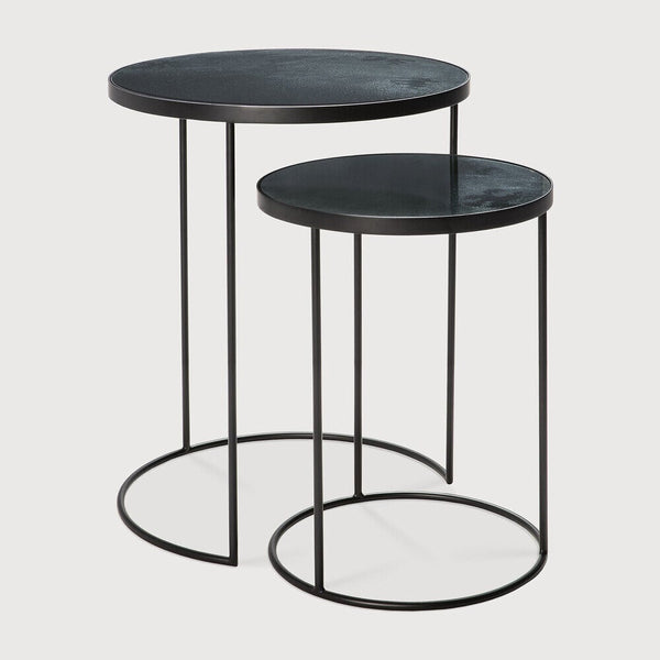 Nesting Side Tables - Charcoal