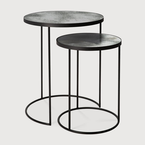 Nesting Side Tables - Clear