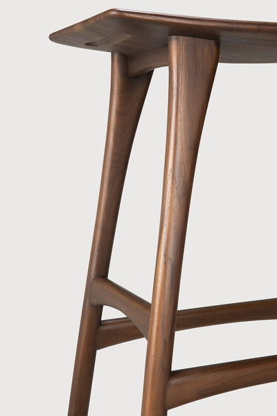 Osso Barstool - Teak Brown