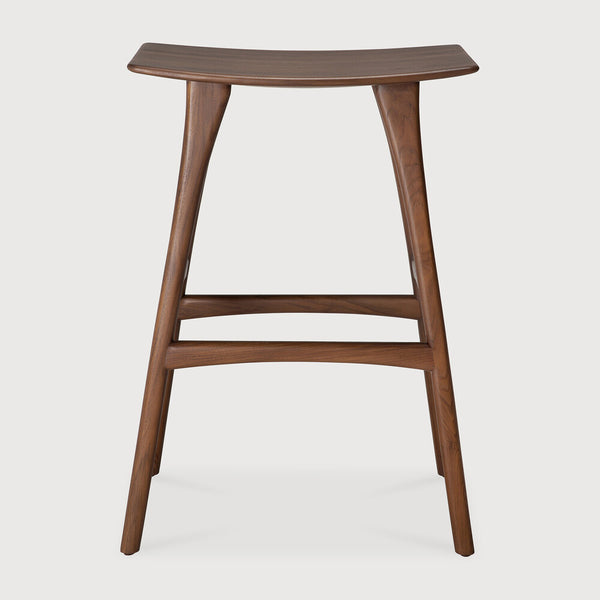 Osso Barstool - Teak Brown