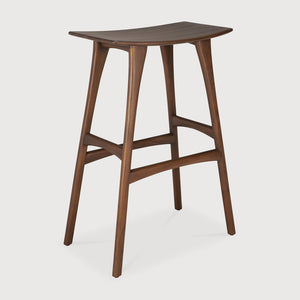 Osso Barstool - Teak Brown