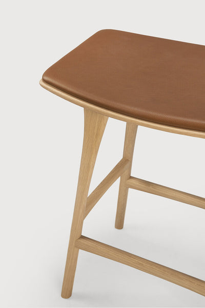 Osso Counterstool - Cognac Leather