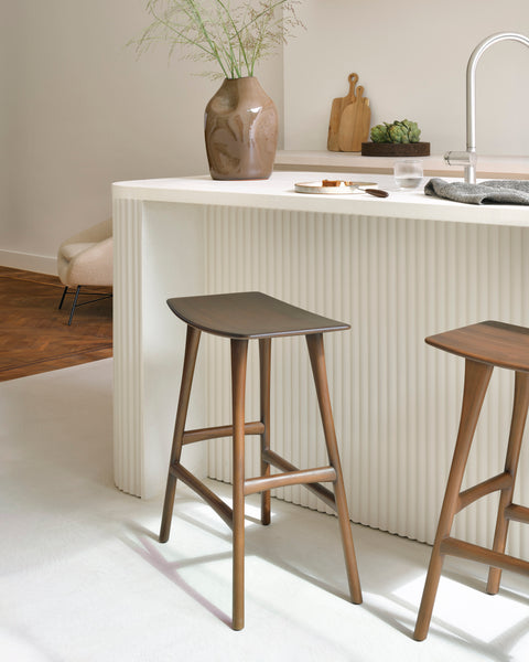 Osso Counterstool - Teak Brown