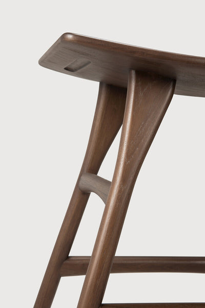 Osso Stool - Teak Brown