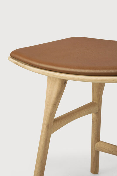 Osso Stool - Cognac Leather