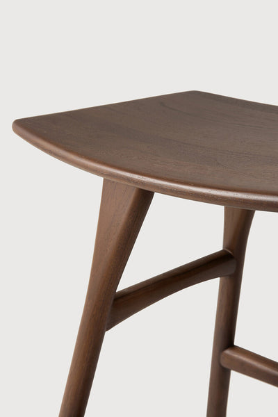 Osso Stool - Teak Brown