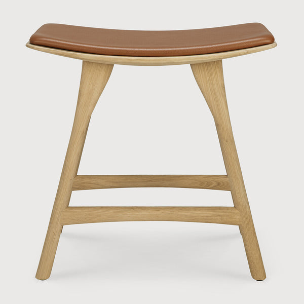 Osso Stool - Cognac Leather