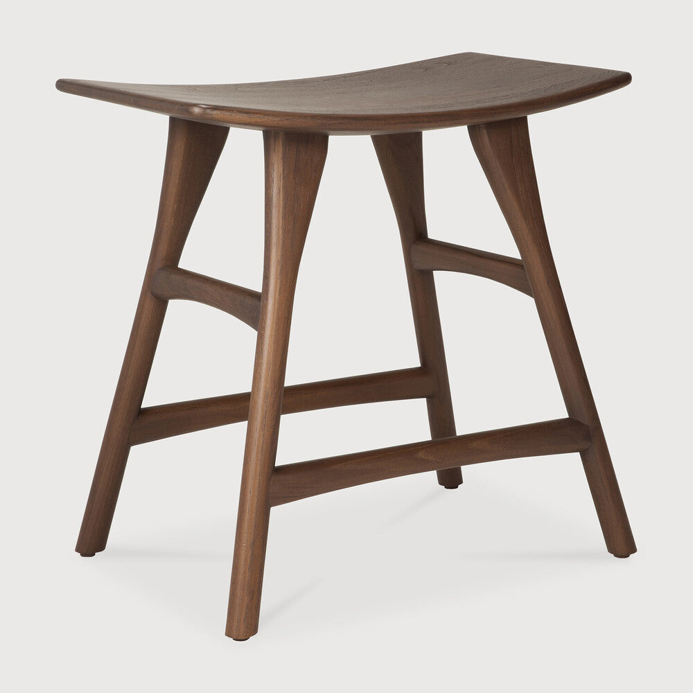 Osso Stool - Teak Brown