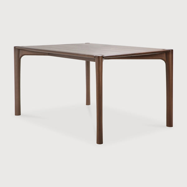 PI Dining Table - Teak Brown