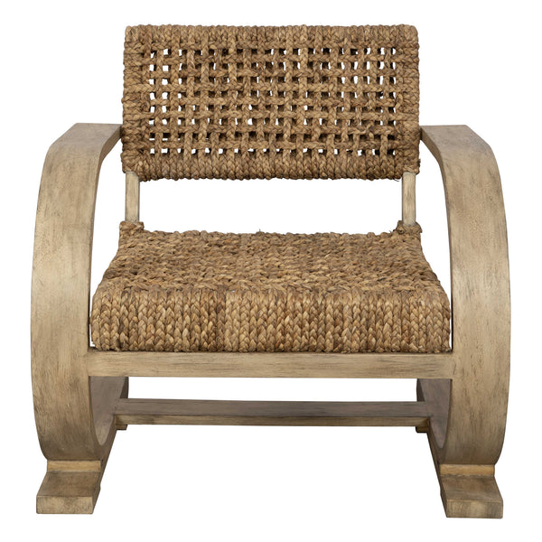 Remi Woven Accent Chair - Driftwood