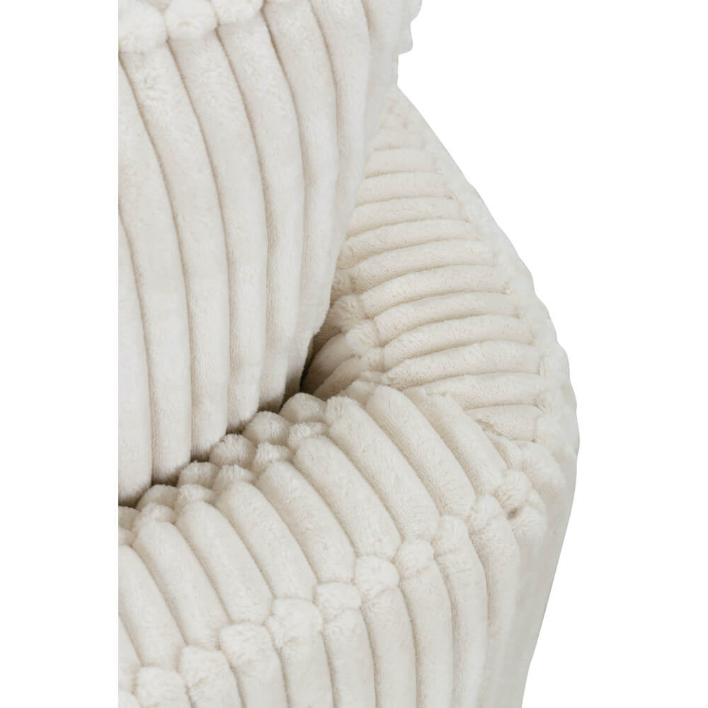 Rothko Swivel Chair - Ivory Corduroy