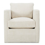 Rothko Swivel Chair - Ivory Corduroy