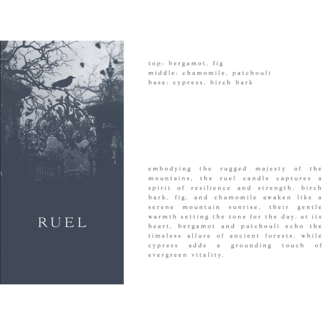 'Ruel' Candle