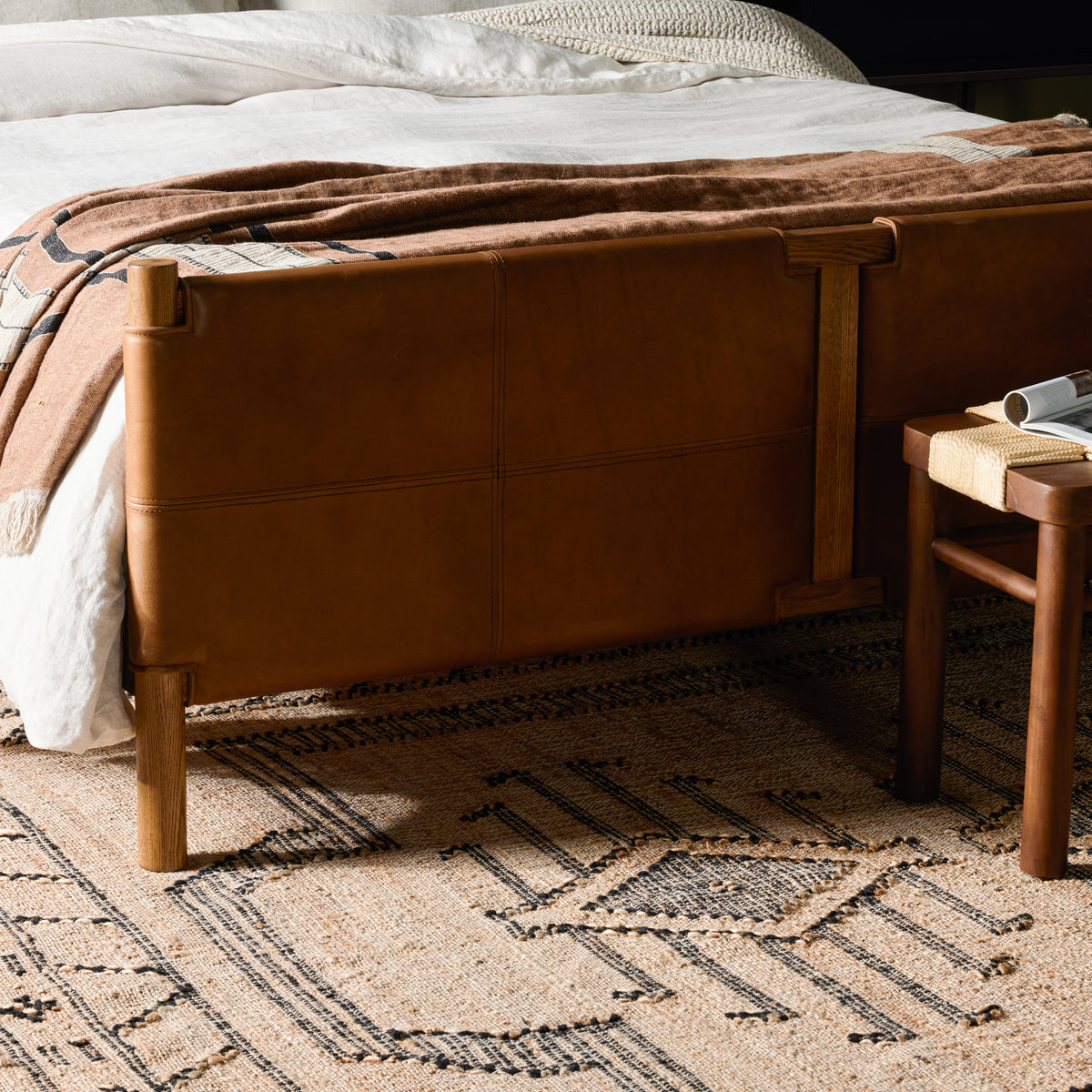 Sausalito King Bed - Sienna
