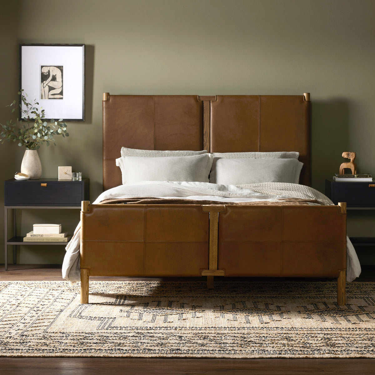 Sausalito King Bed - Sienna